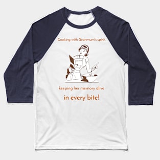 Cooking with Granmum Baseball T-Shirt